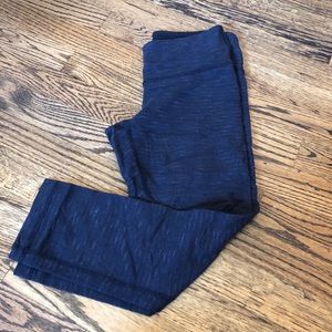 Lululemon striped crop leggings 6